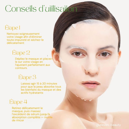 Masque en tissu Camomille