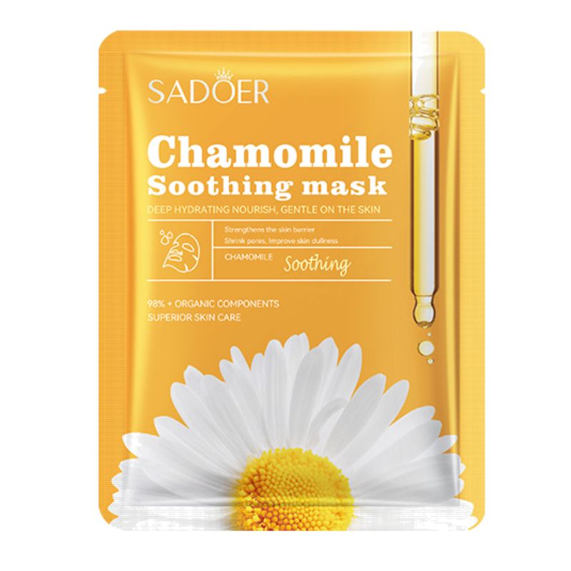 Masque en tissu Camomille