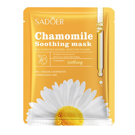 Masque en tissu Camomille
