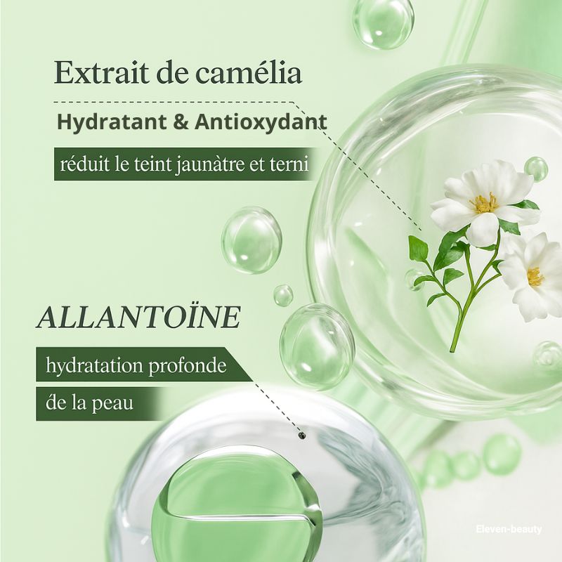 Masque tissu Camélia hydratant et régénérent