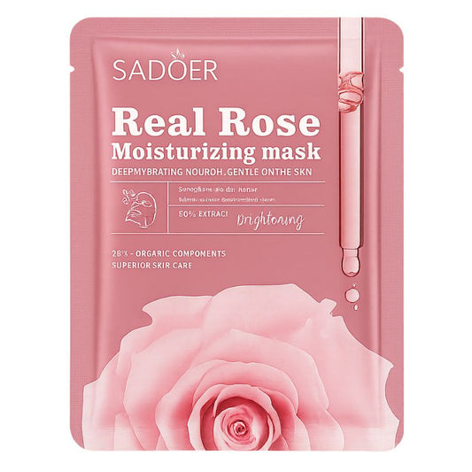 Masque tissu Roses éclat et hydratation