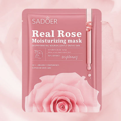 Masque tissu Roses éclat et hydratation