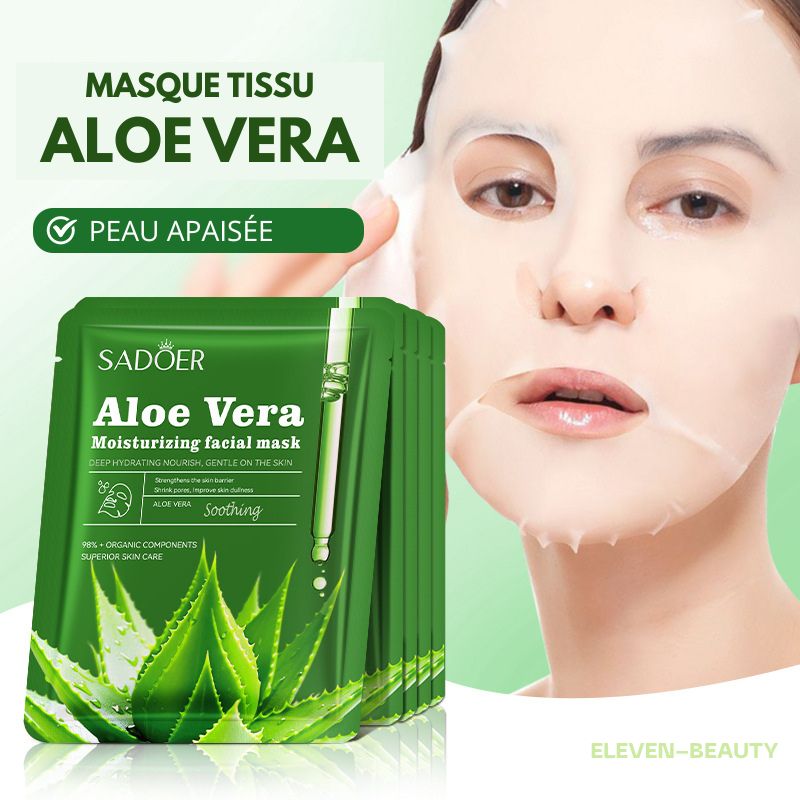 Masque tissu Aloe Vera apaisant et confort