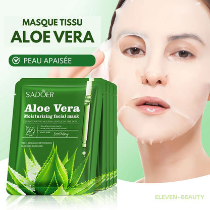 Masque tissu Aloe Vera apaisant et confort