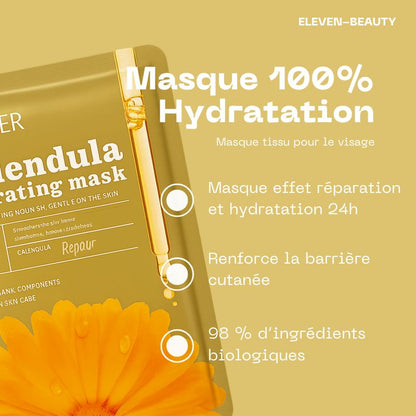 Masque tissu Calendula réparateur et apaisant