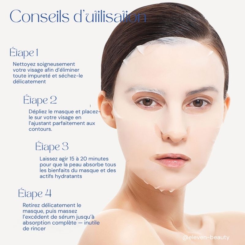 Masque tissu Myrtilles antioxydant et hydratant