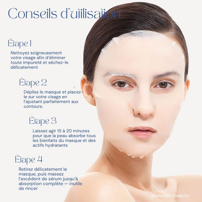 Masque tissu Myrtilles antioxydant et hydratant