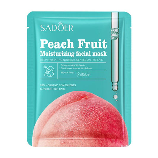 Masque tissu Pêche hydratant et apaisant