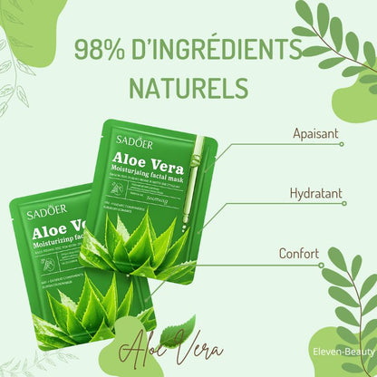 Masque tissu Aloe Vera apaisant et confort