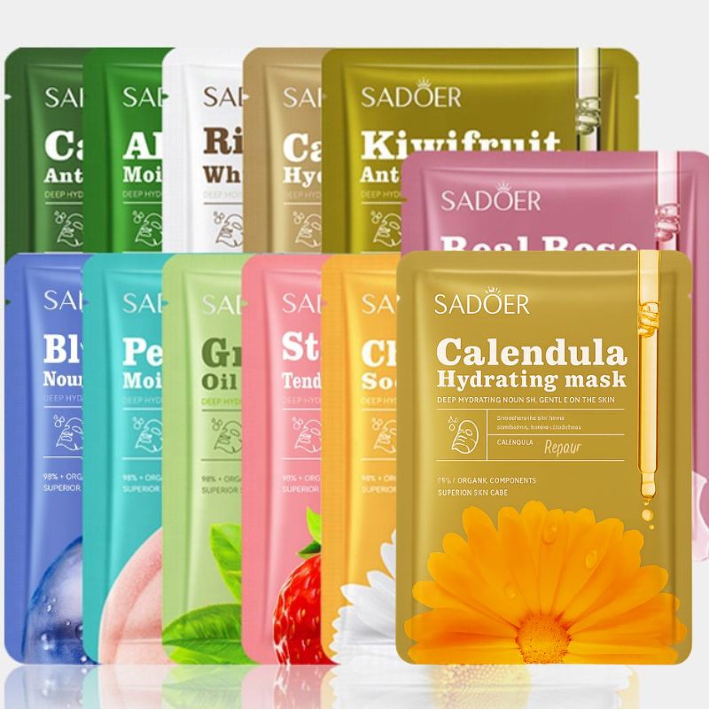 Masque tissu Calendula réparateur et apaisant