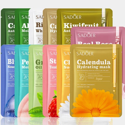 Masque tissu Calendula réparateur et apaisant