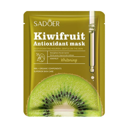 Masque Tissu Kiwi Hydratant et Antioxydant