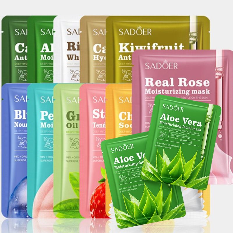 Masque tissu Aloe Vera apaisant et confort