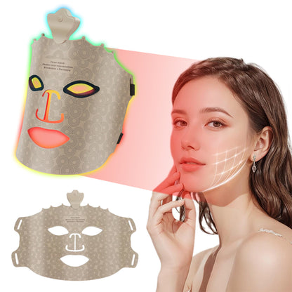 Masque LED visage Anti-âge Luminothérapie